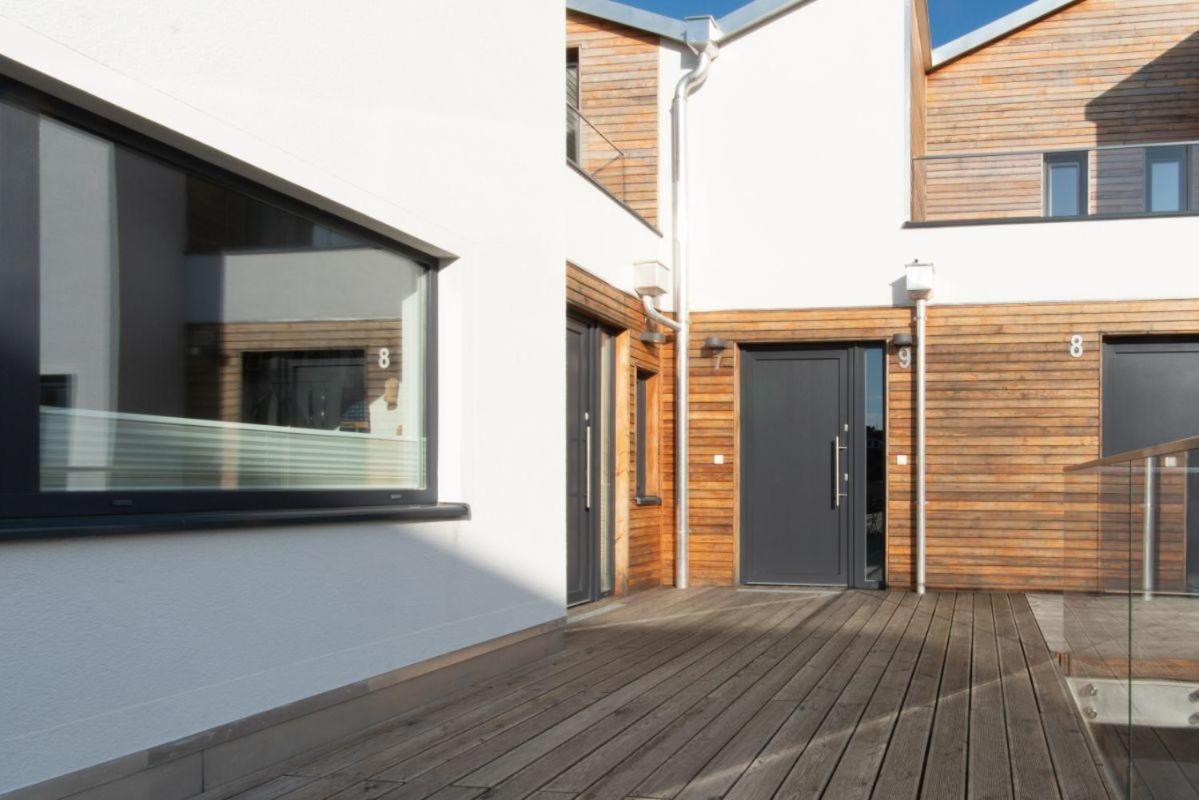 Haus-Wilhelmsplatz-Wohnung-Heimathafen Heiligenhafen Exterior foto